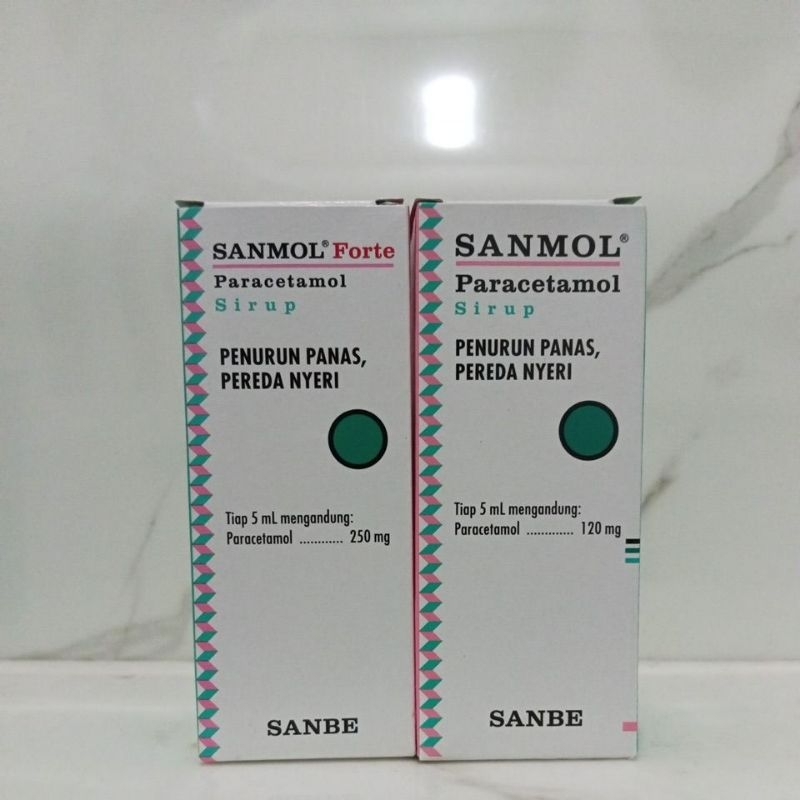 SANMOL SYRUP 60ML / PENURUN DEMAM ANAK