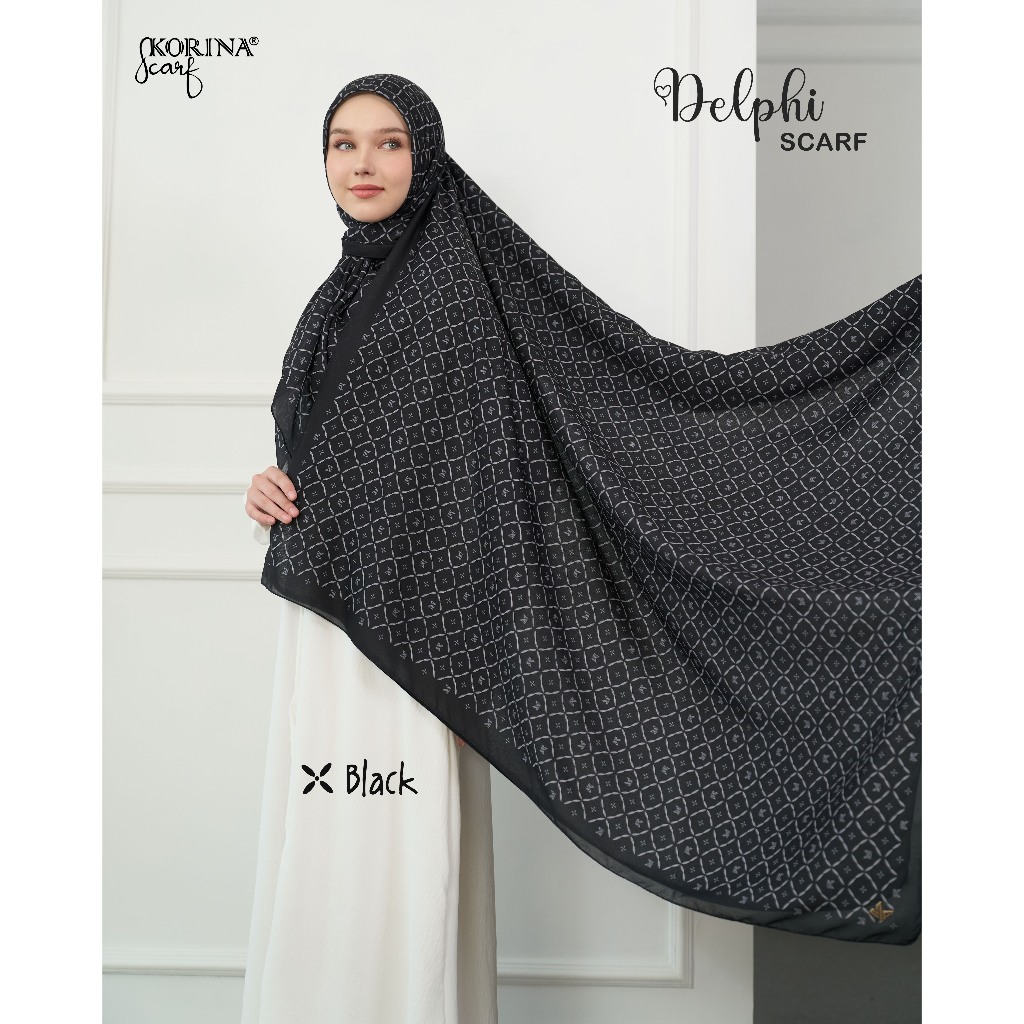 Korina_id - Delphi Pattern Scarf_Korina Premium Pattern Scarf