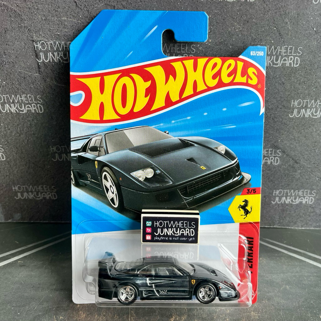 Hot Wheels Ferrari F40 Competizione Super Treasure Hunt 2026 Black Spectraflame THS 2026