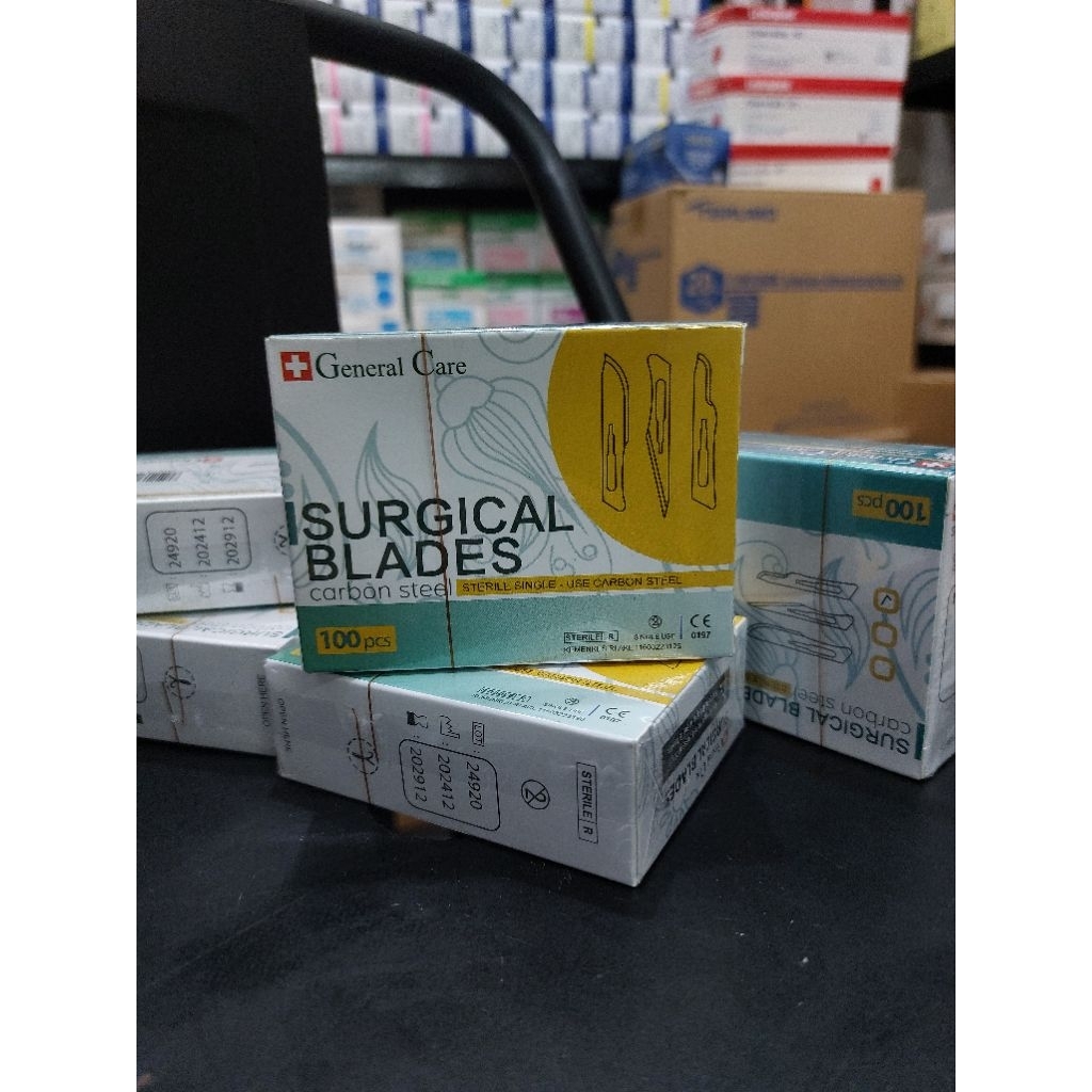 Surgical blades general care no 10 / 11 / 15 box 100 pcs