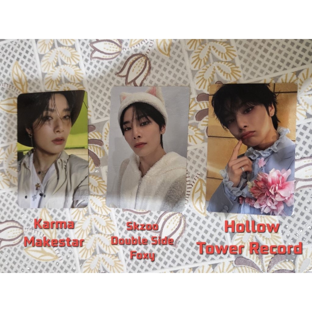 STRAYKIDS OFFICIAL PHOTOCARD AAB IN JEONGIN