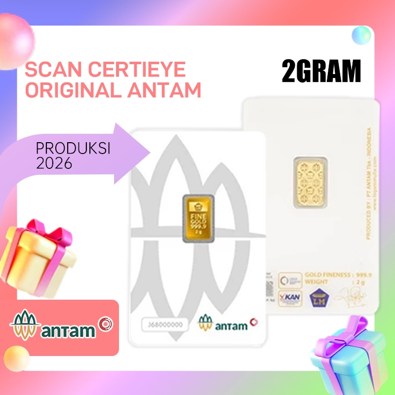 Antam Logam Mulia Emas Antam 2 Gram Emas Logam Mulia Antam 2 Gram
