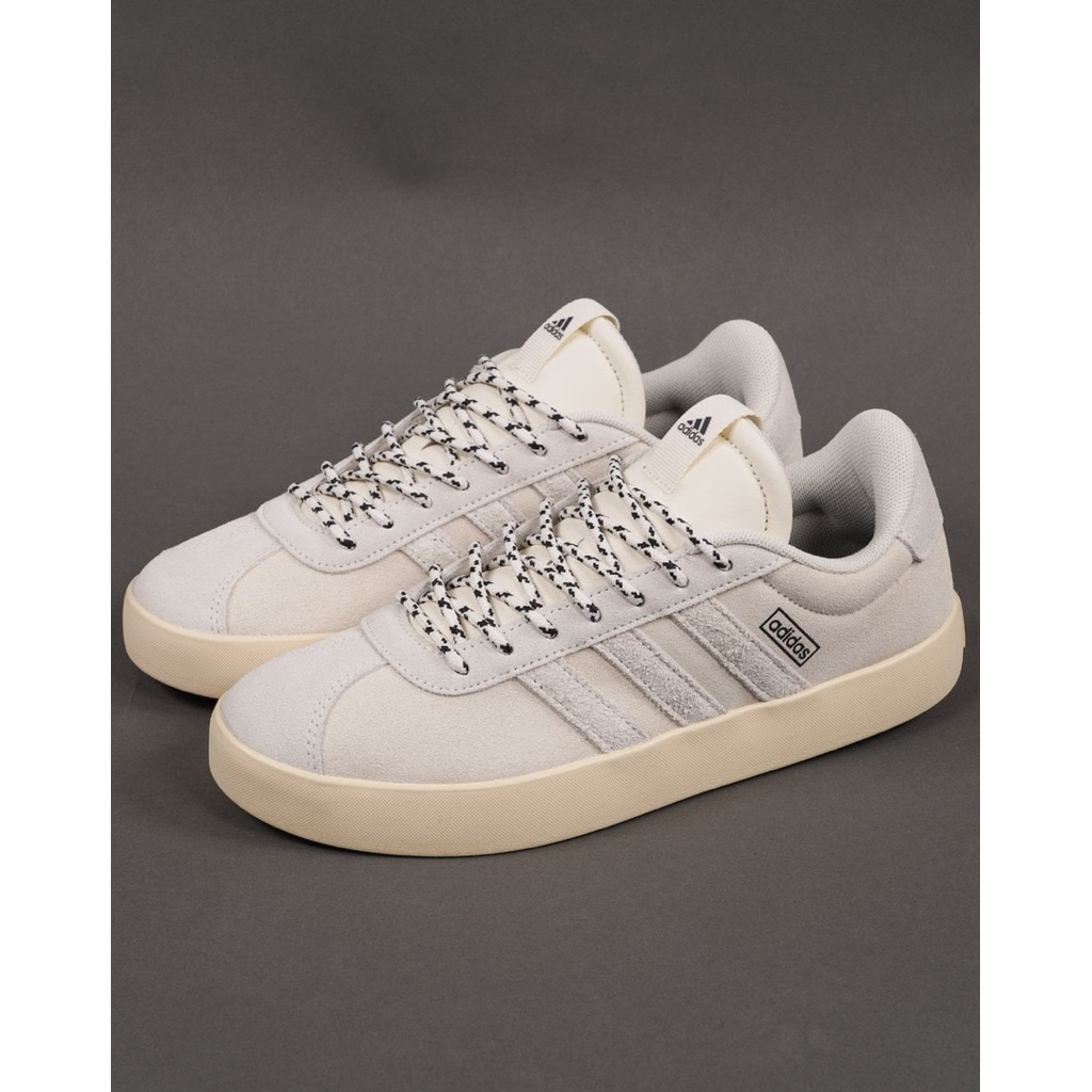 ADIDAS VL COURT 3.0 TRAINERS OFF WHITE IVORY