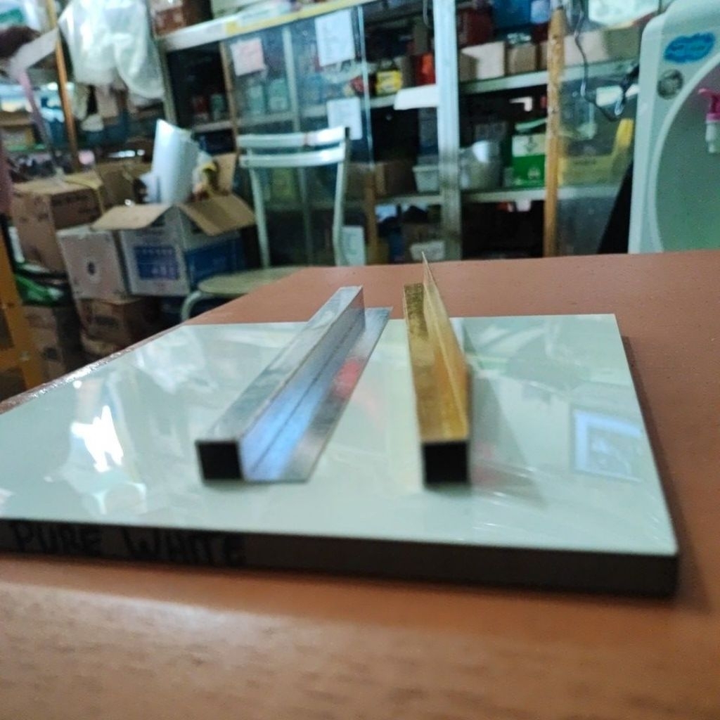 Aluminium Tile Trim Kotak / Kuku Macan aluminium