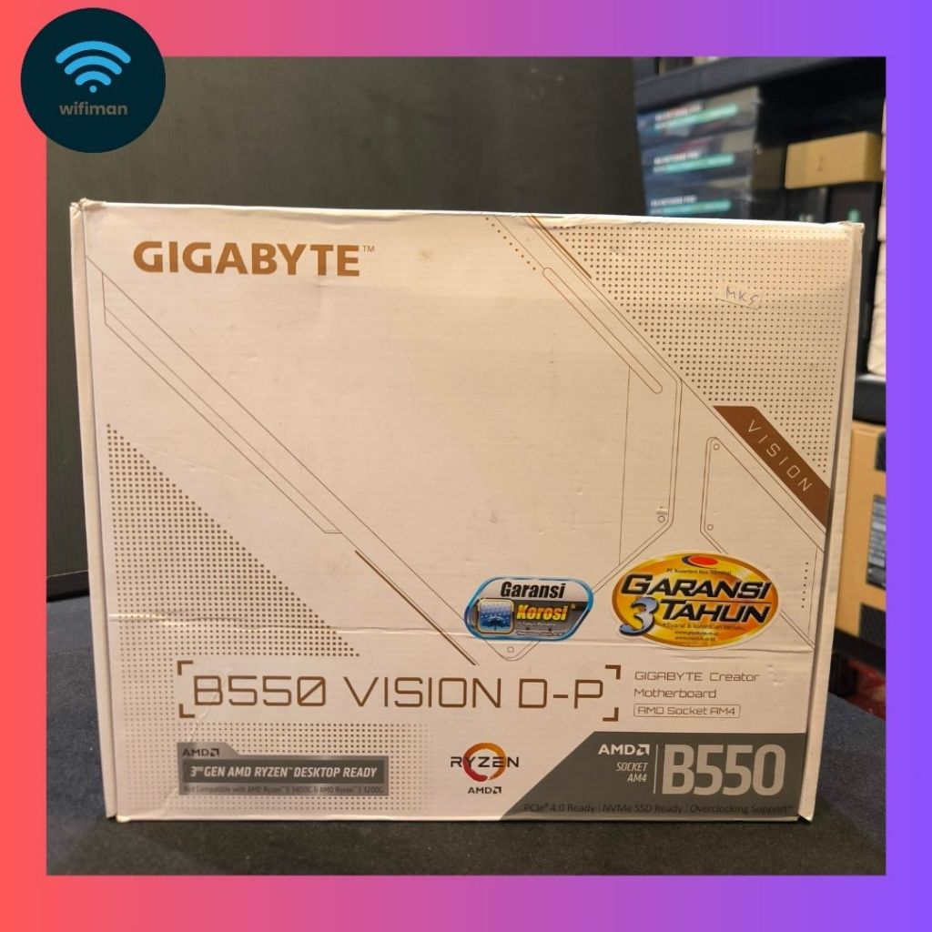 Motherboard GIGABYTE B550 VISION D-P Motherboard [ATX | AM4]