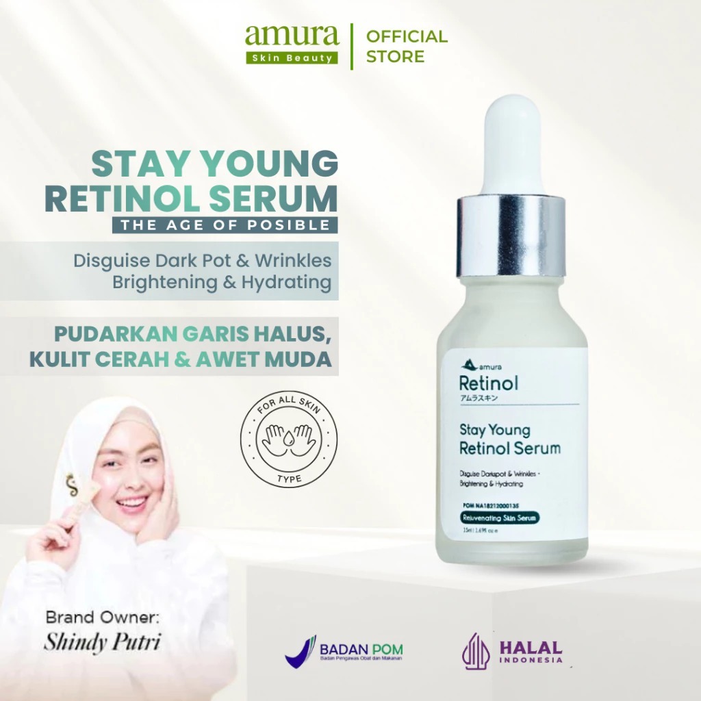 AMURA Stay Young Retinol Serum -15ml