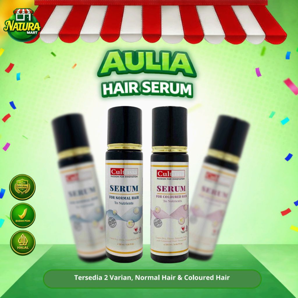 Cultusia Hair Serum | Serum Rambut Normal & Rambut Berwarna - 120ml