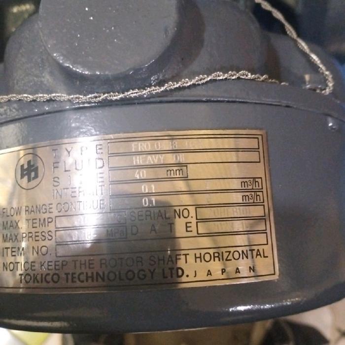 Flow Meter Solar Tokico Type FRO0438-04X Size 1,5 Inch ( 40mm)