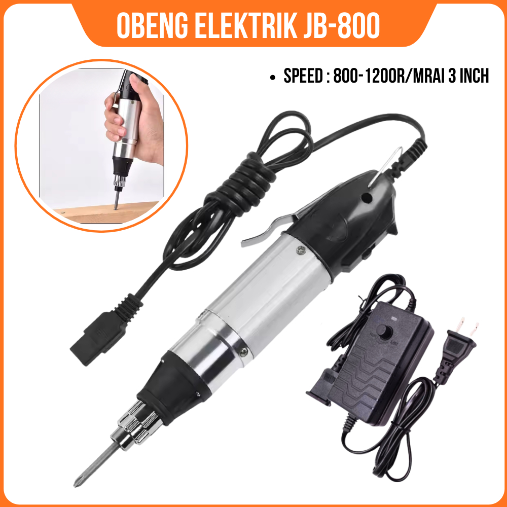 Obeng Listrik JB800 Obeng Pembuka Baut Bor Listrik