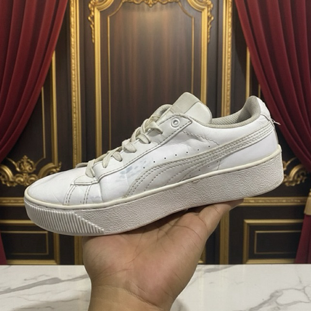 SEPATU PUMA CASUAL SKATE KULIT SECOND