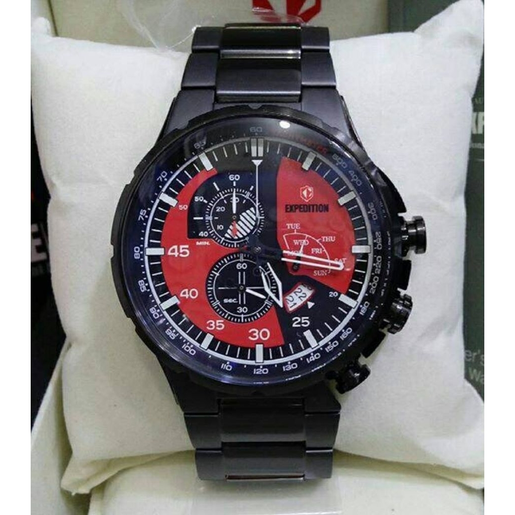 Expedition E 6747 Rantai Jam Tangan Pria Original