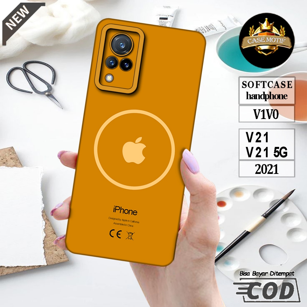 Softcase Hp VIVO V21 Casing VIVO V21 Terbaru 2021 Aksesoris Softcase Casing Silikon Case Hp Murah