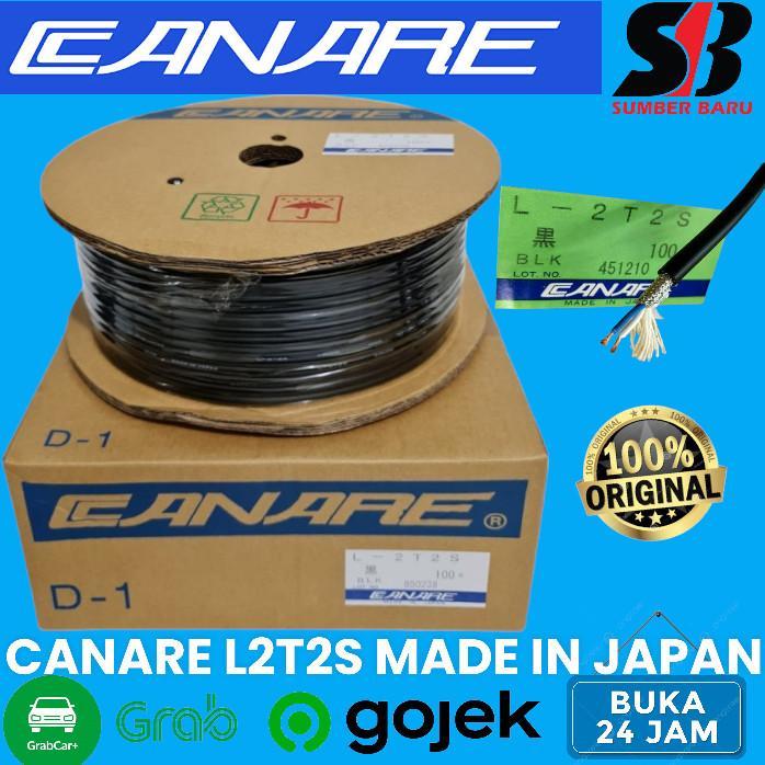 KABEL AUDIO CANARE L2T2S MADE IN JAPAN ORIGINAL HARGA PER METER - KABEL CANARE L2T2S  1 METER