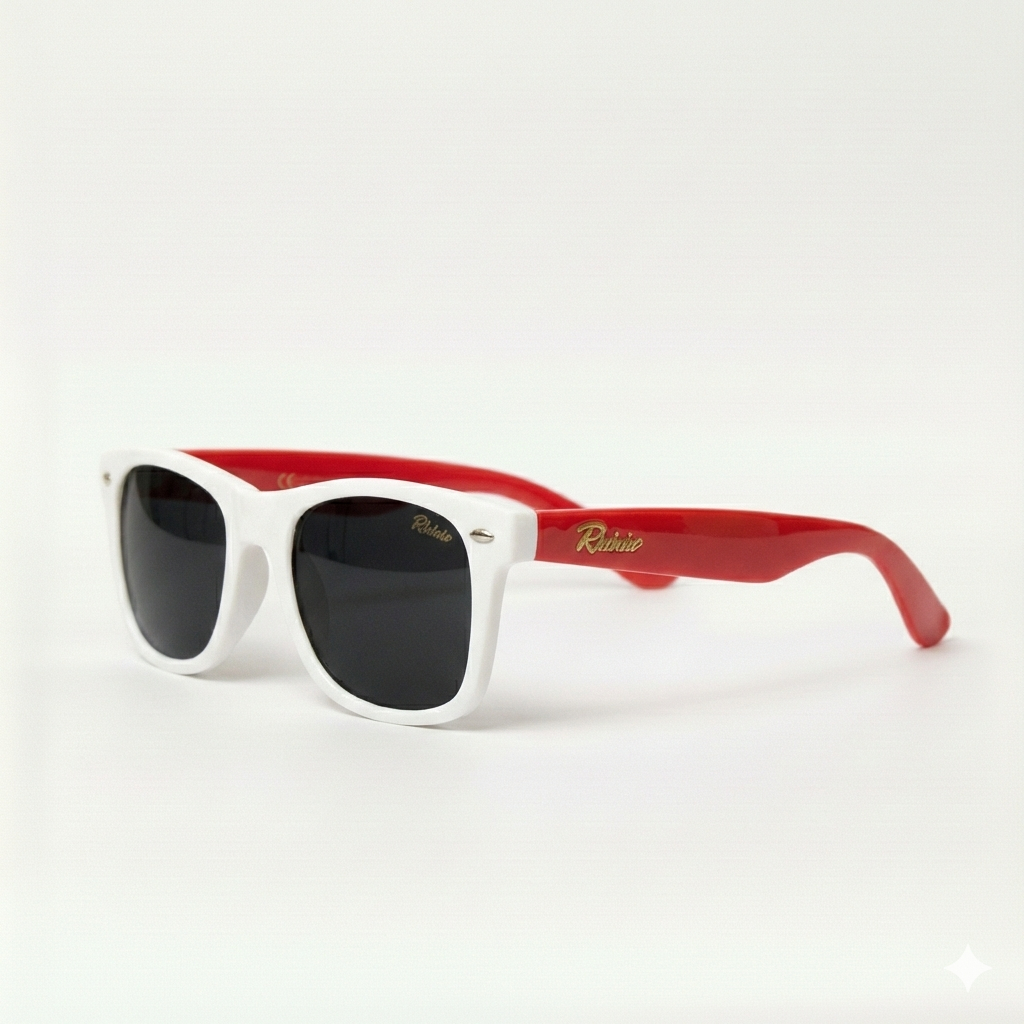Kacamata Hitam Frame Merah Sunglasses Wayfarer RB Space