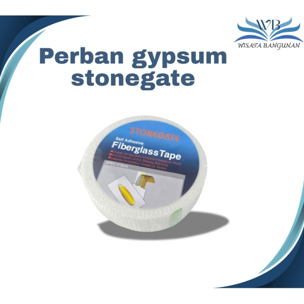 Perban Lem Kasa Gypsum Perban Plafon Asbes Lem Gypsum VSM/VIPER/STONEGATE