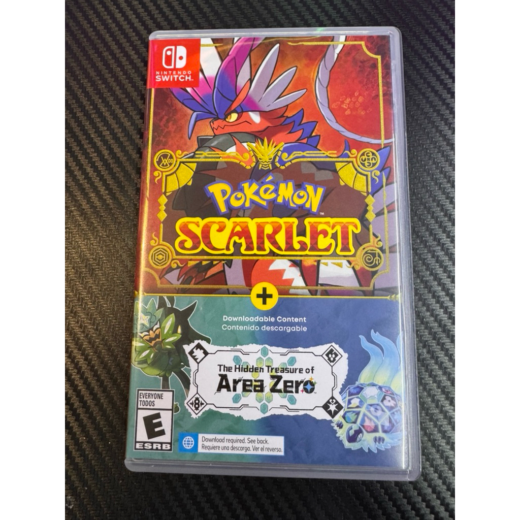 Pokemon scarlet + DLC Game nintendo Switch