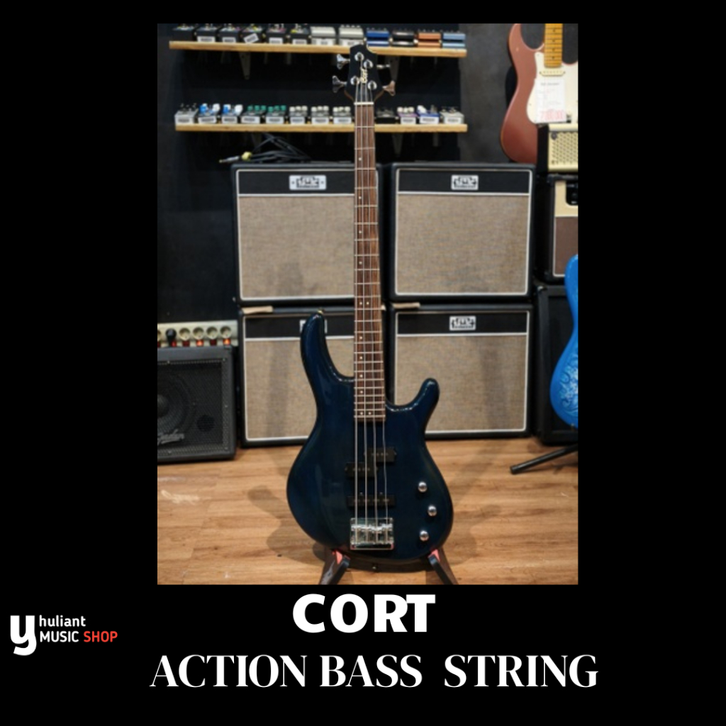 Cort Action Bass 4 String Original Kondisi Second Good