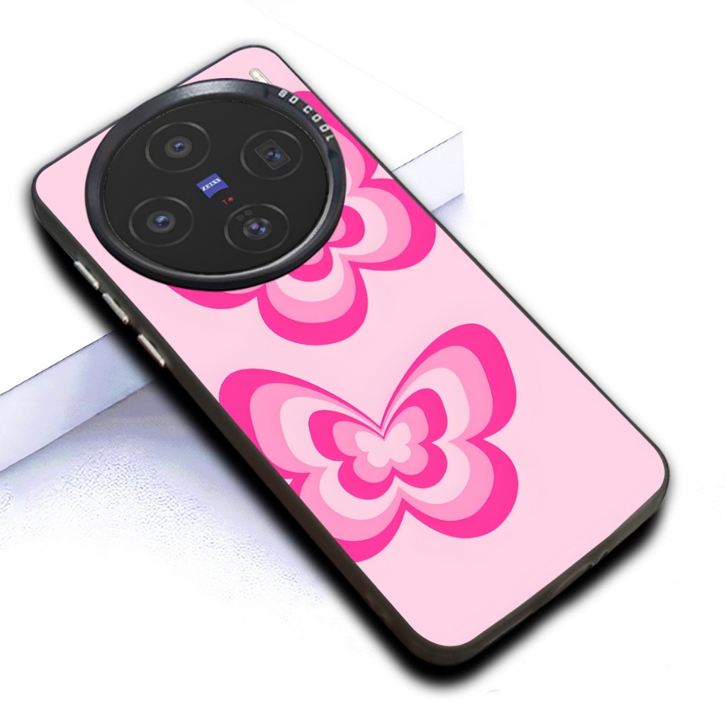 L56/softcase Hp VIVO seri kompatibel untuk VIVO  X200 VIVO  X200 PRO VIVO  X100 hardcase silikon kes