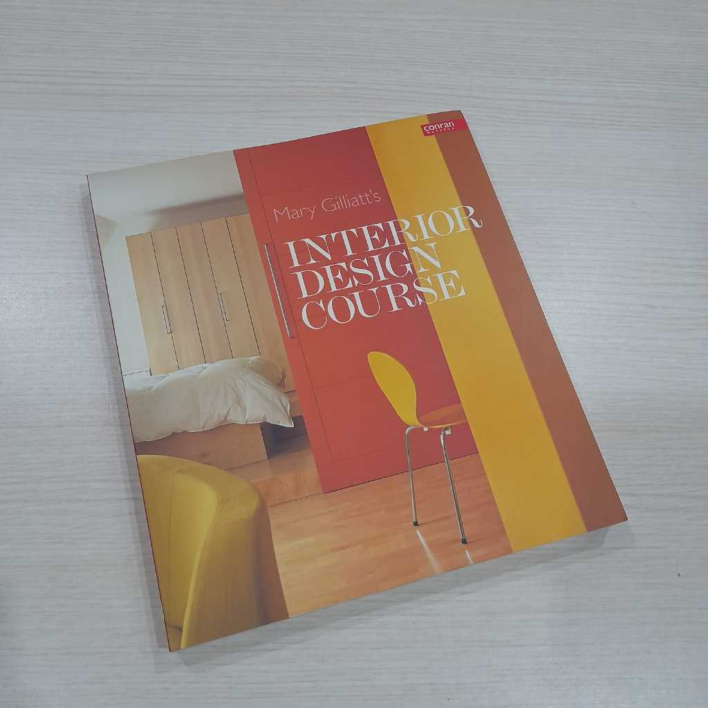 Mary Gilliatt's INTERIOR DESIGN COURSE #buku design interior/exterior/arsitektural