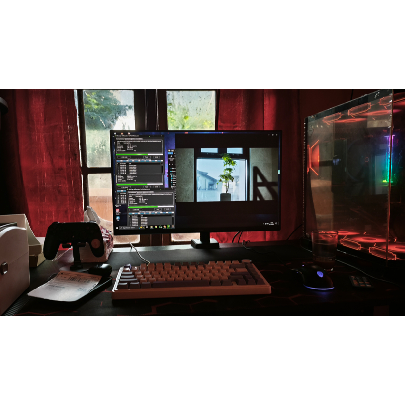 bekas PC Fullset AMD Ryzen 5 3400G SSD 500GB