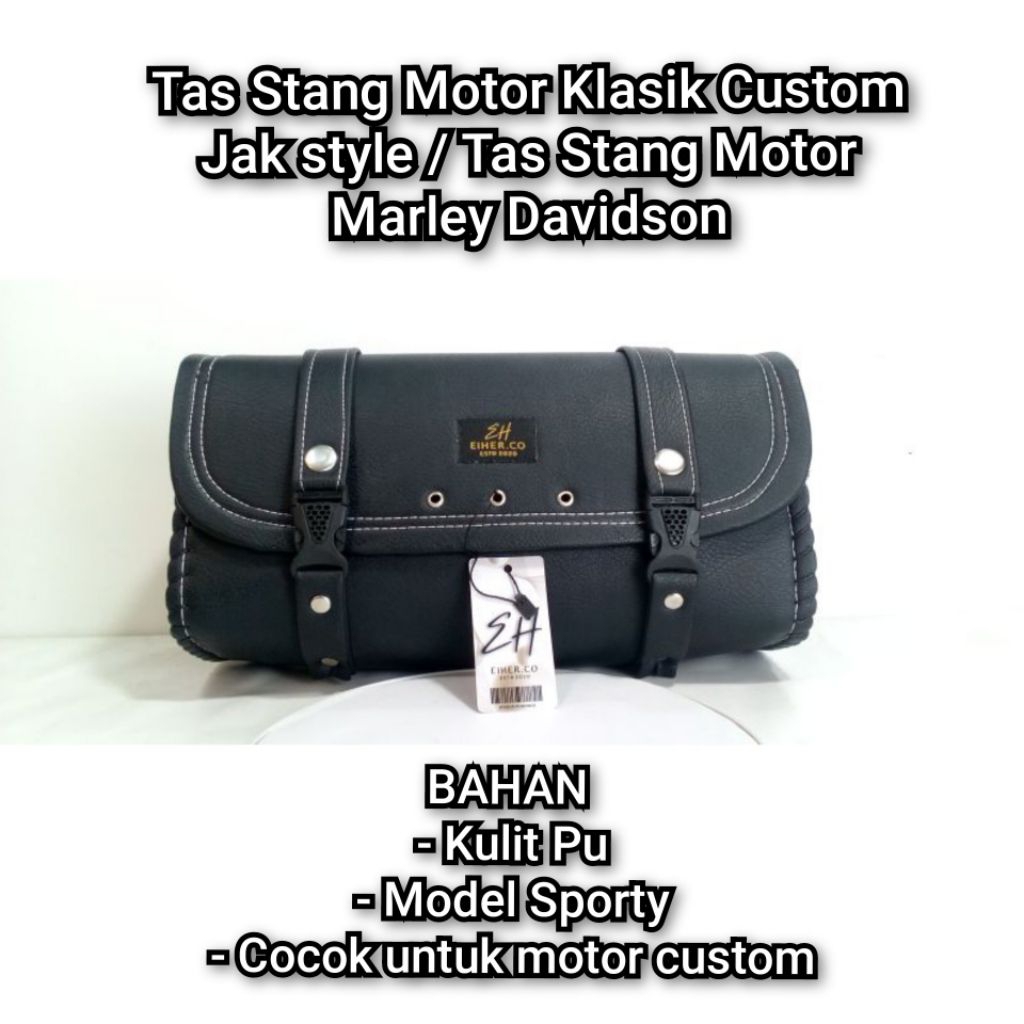 EIHER - TAS STANG MOTOR KLASIK CUSTOM JAPSTYLE / TAS STANG MOTOR HARLEY