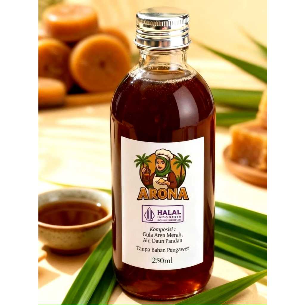 ARONA GULA MERAH AREN CAIR | GULA AREN | GULA AREN CAIR | GULA AREN ASLI | GULA AREN ASLI CIAMIS | O