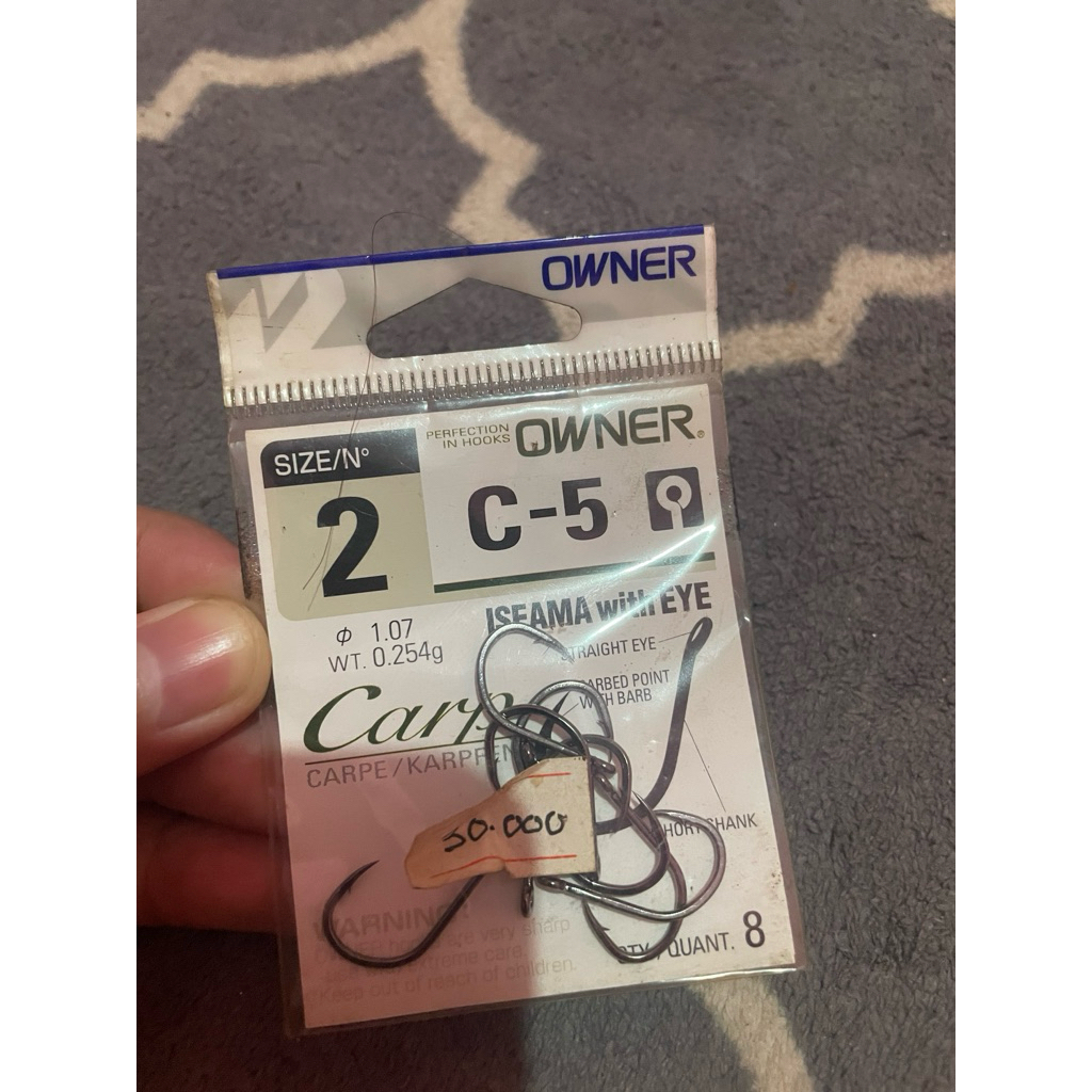 Kail/Kawat Pancing OWNER ISEAMA WITH EYE C-5 53265