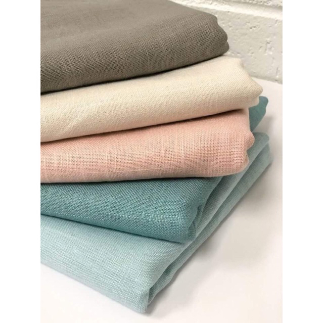 Kain Katun Linen Polos Uniqlo