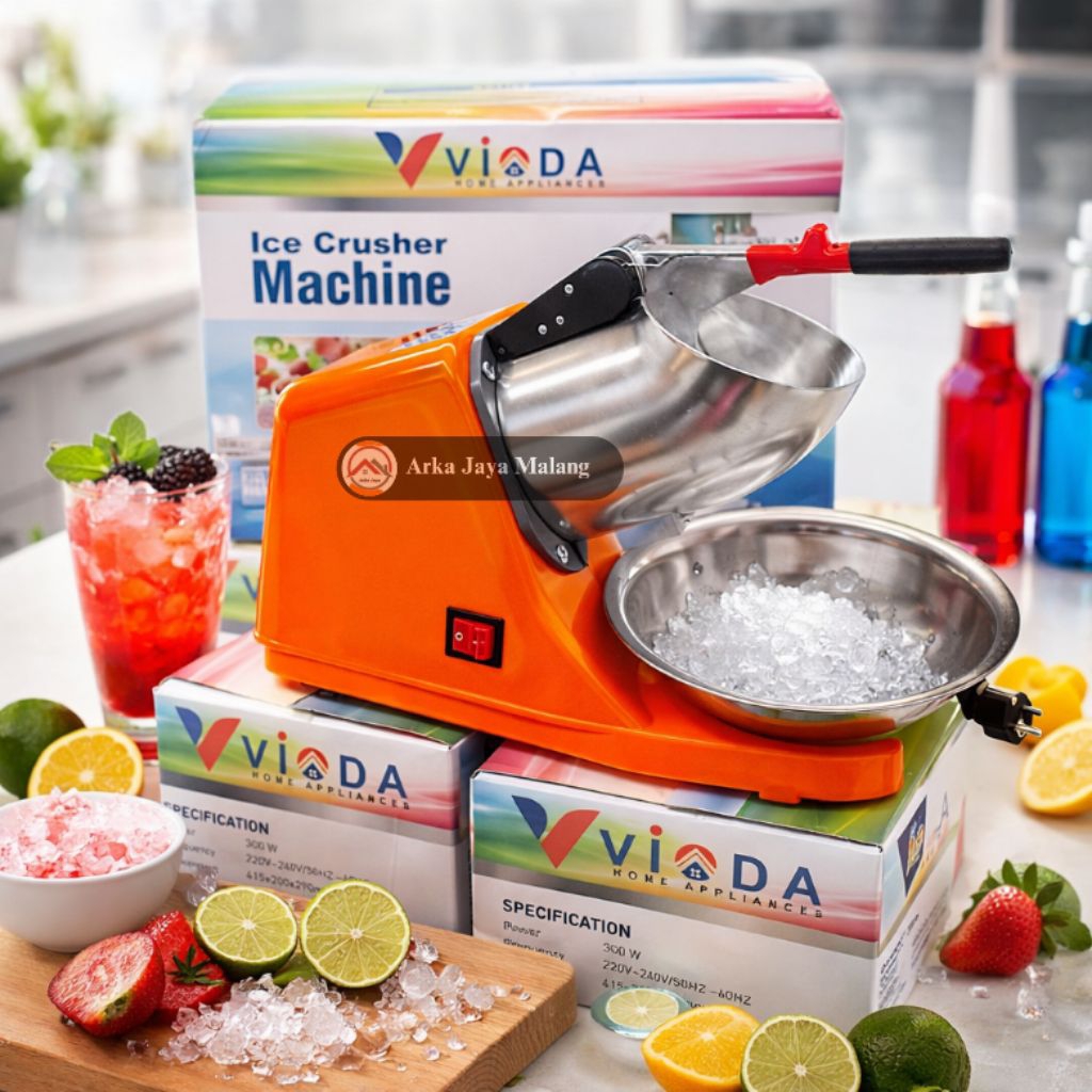 AJM Mesin Serut Es Batu Elektrik