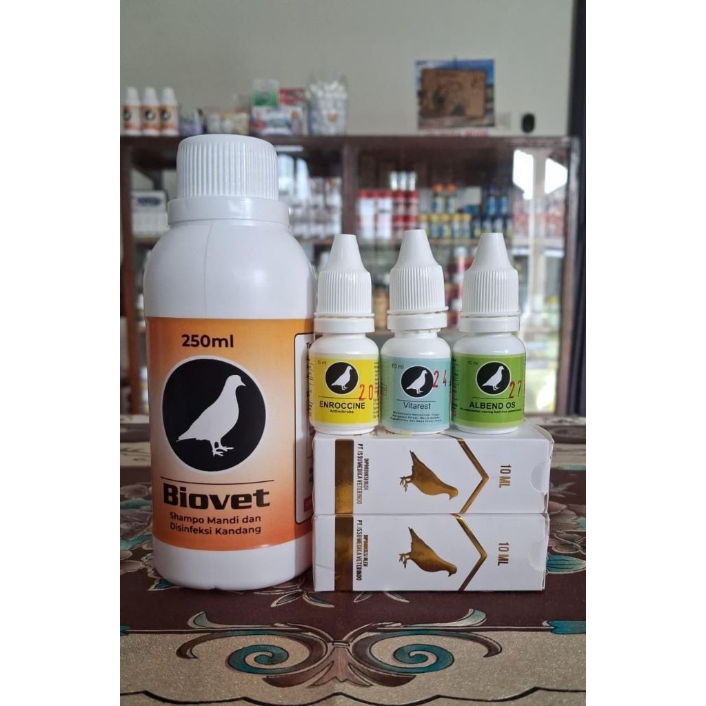 VITAREST ENROCINE ALBEND OS BIOVET Original Jamu Merpati
