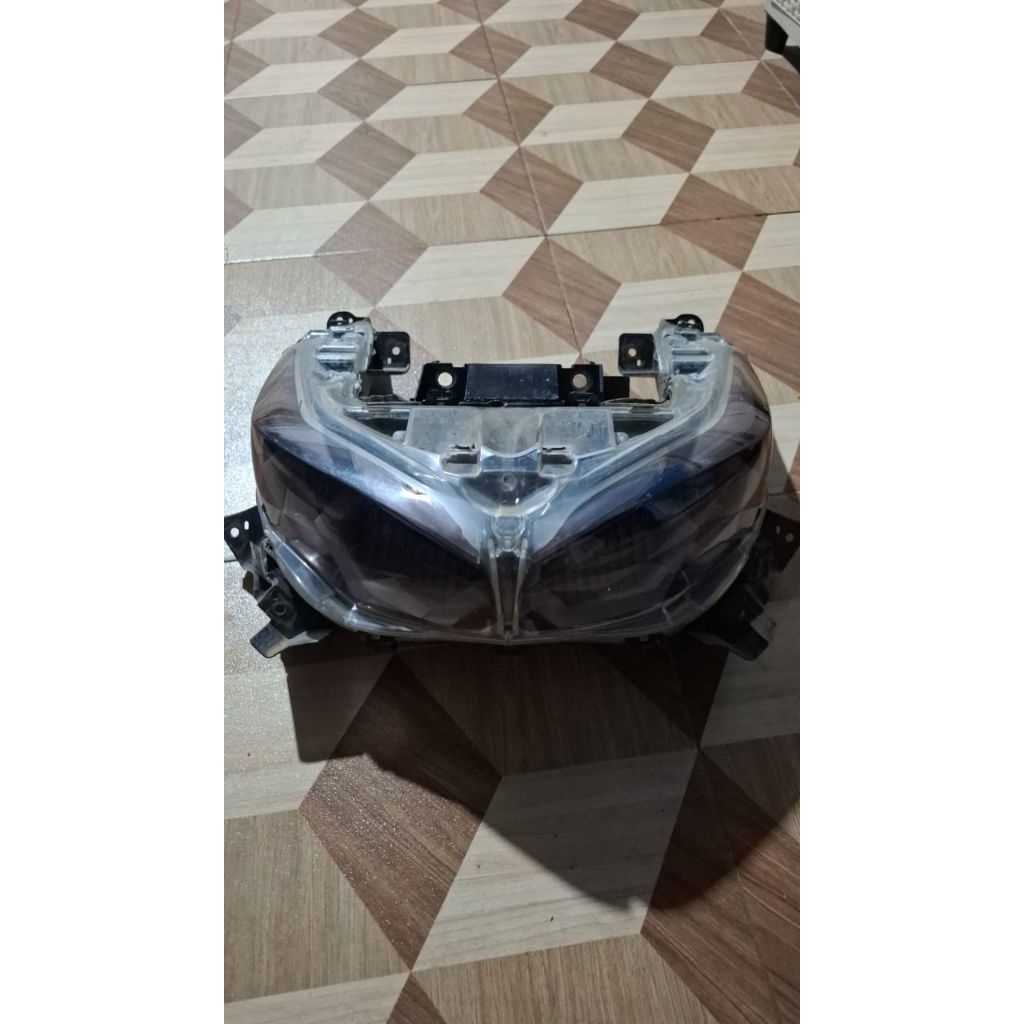 headlamp aerox new+hexaframe