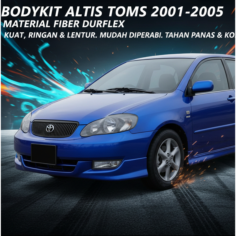 bodykit Altis 2001 2002 2003 2004 2005 BODY KIT COROLLA ALTIS