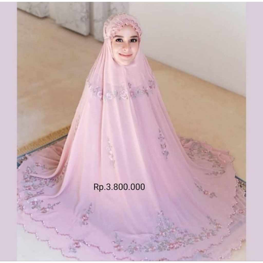 VVGC like new mukena exclusive embroidery by deyanti