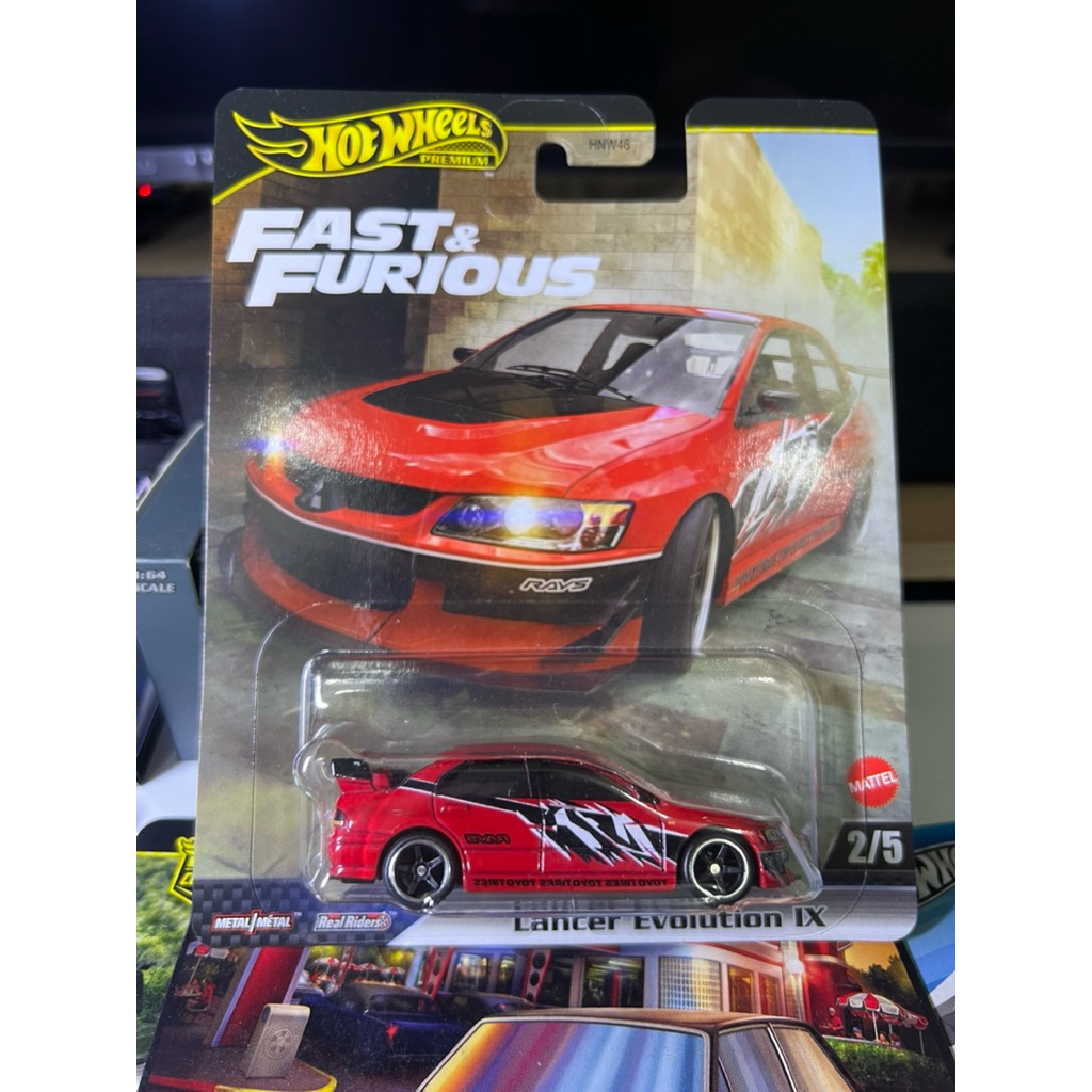 hotwheels evolution fast furious (Card Hongkong) FREE PROTECTOR
