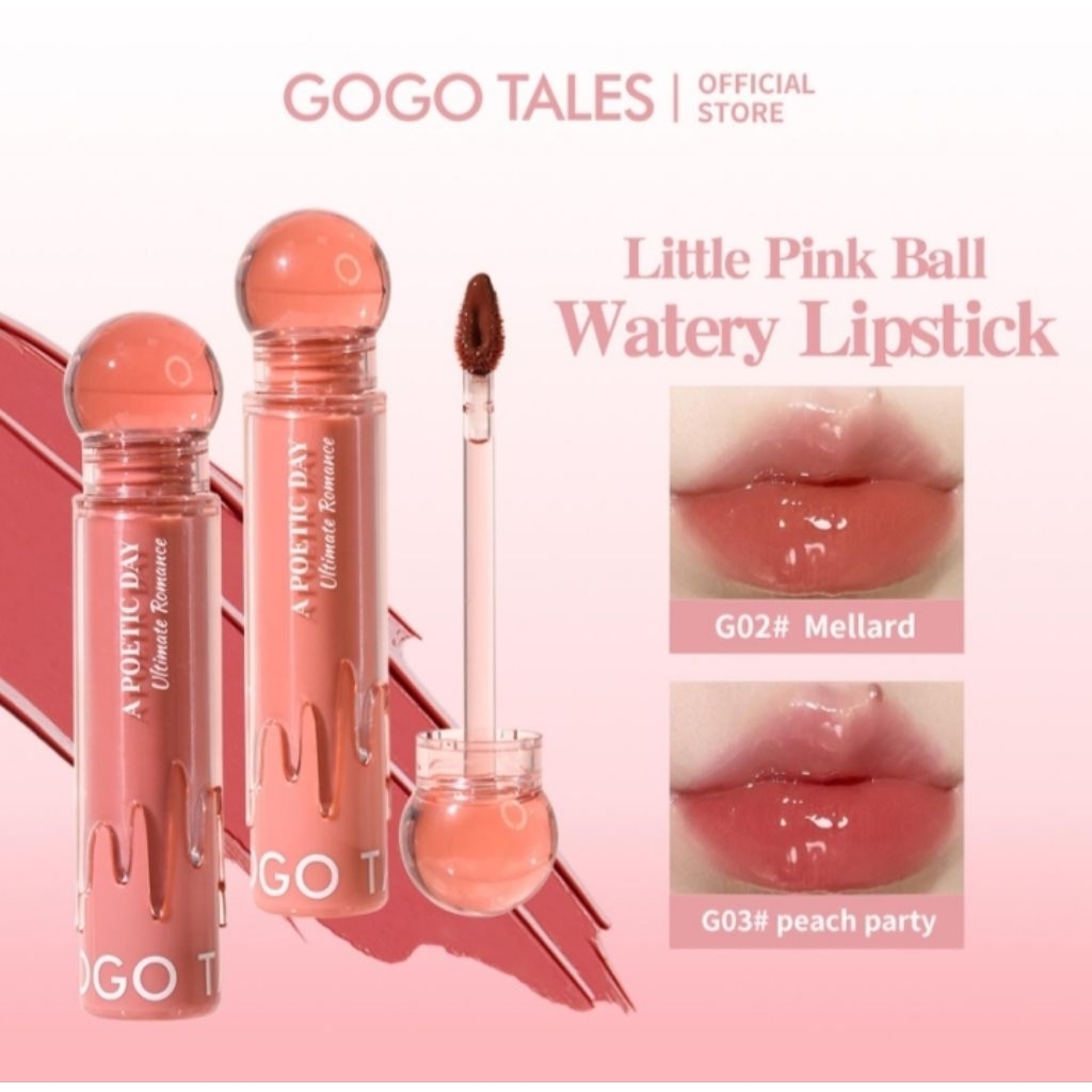 Gogo Tales Small Pink Ball Watery Lipstick