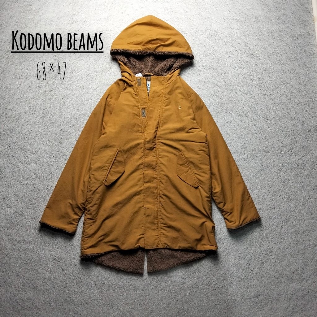 jacket parka kodomo beams original 100% (seperti baru) size S