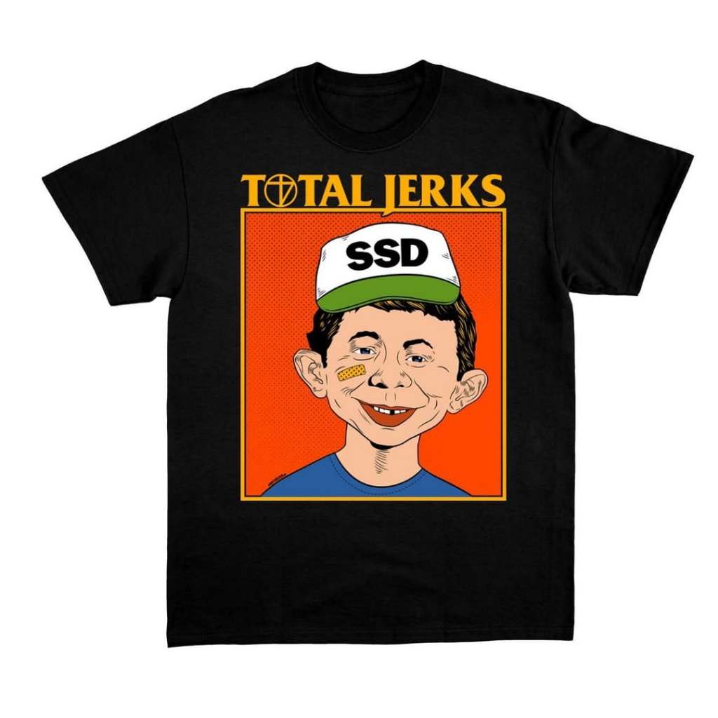 TSHIRT TOTAL JERKS - SSD BLACK ORIGINAL