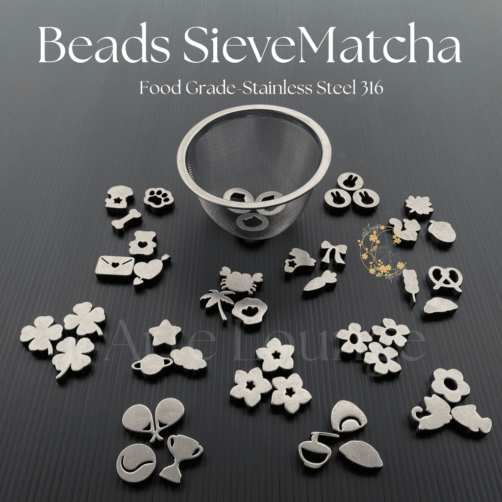 Matcha Beads Sieve | Beads Sifter Stainless 316 | Saringan Bubuk Matcha | Stainless Steel Balls | Ma