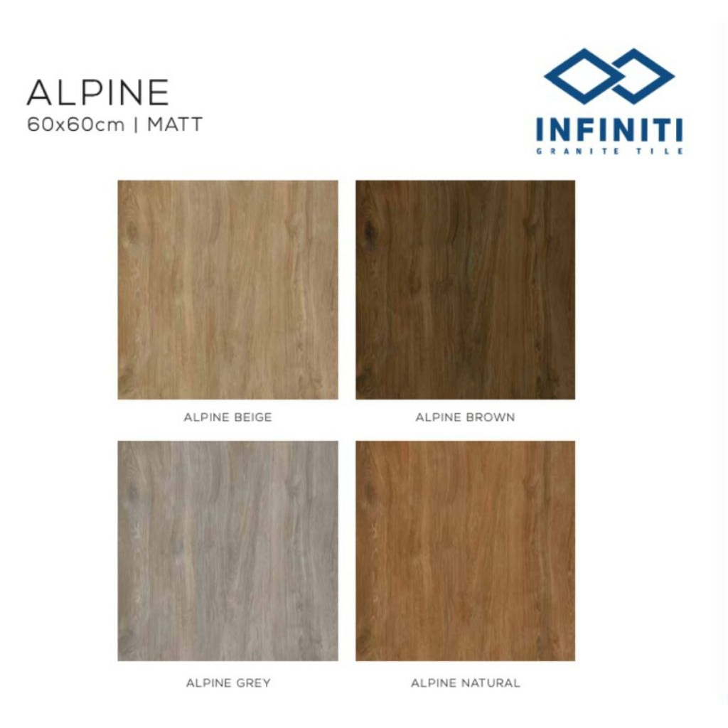 granit keramik lantai motif kayu matt 60x60 cm