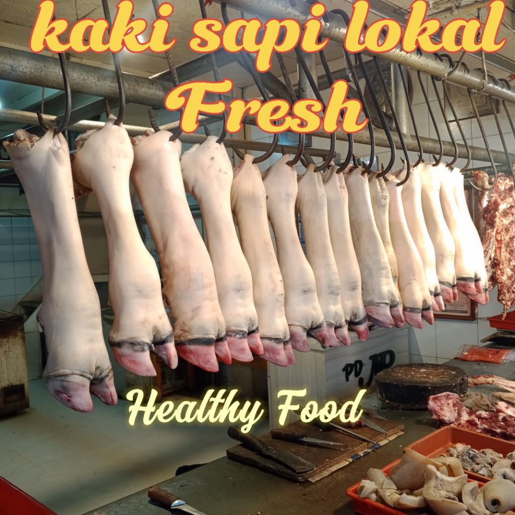 kaki sapi lokal/kikil/tunjang Fresh/segar