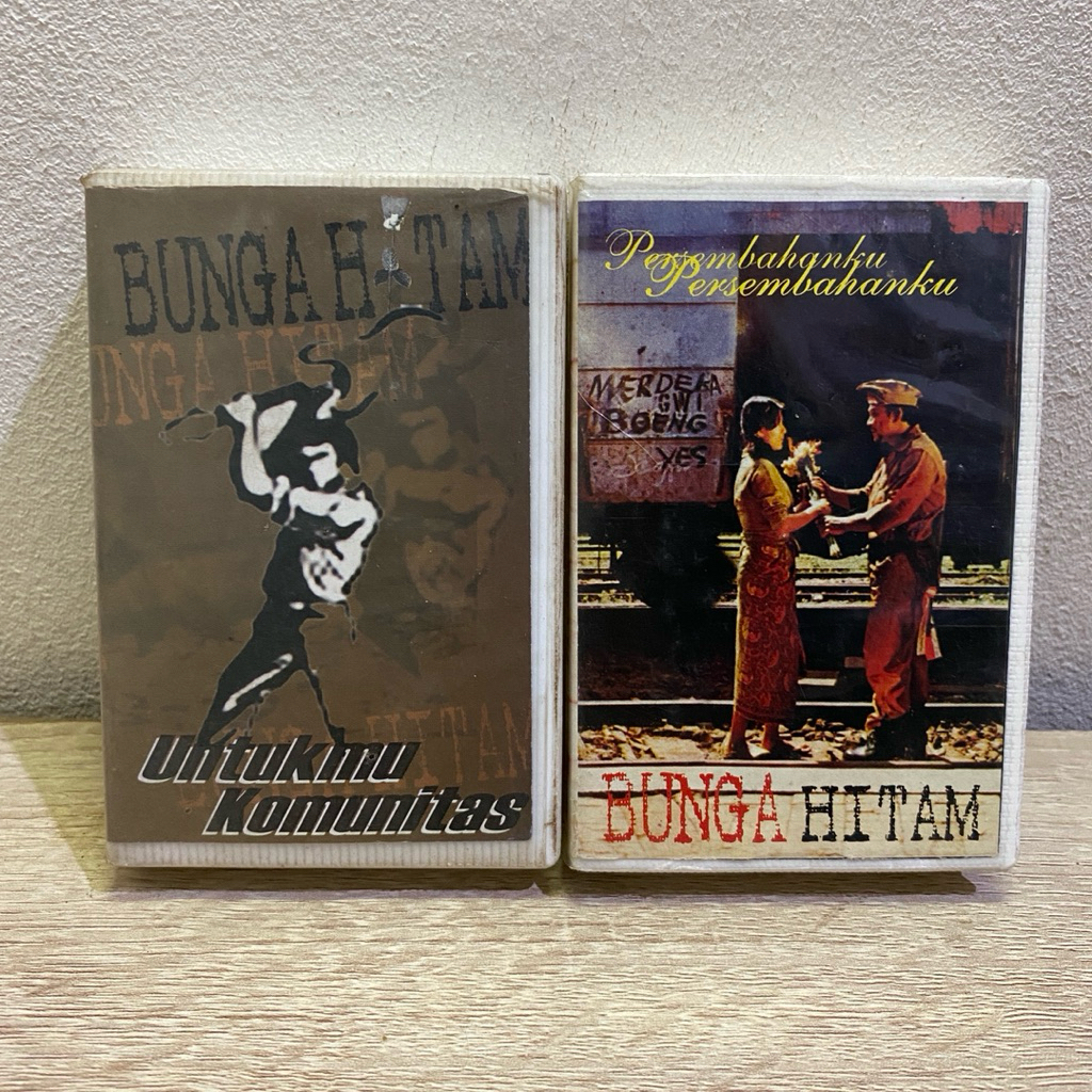 Kaset pita BUNGA HITAM (sepaket)