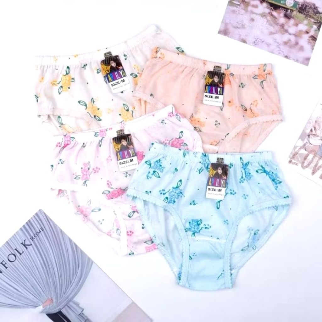 Celana Dalam Wanita Terbatu / Celana dalam wanita motif bunga