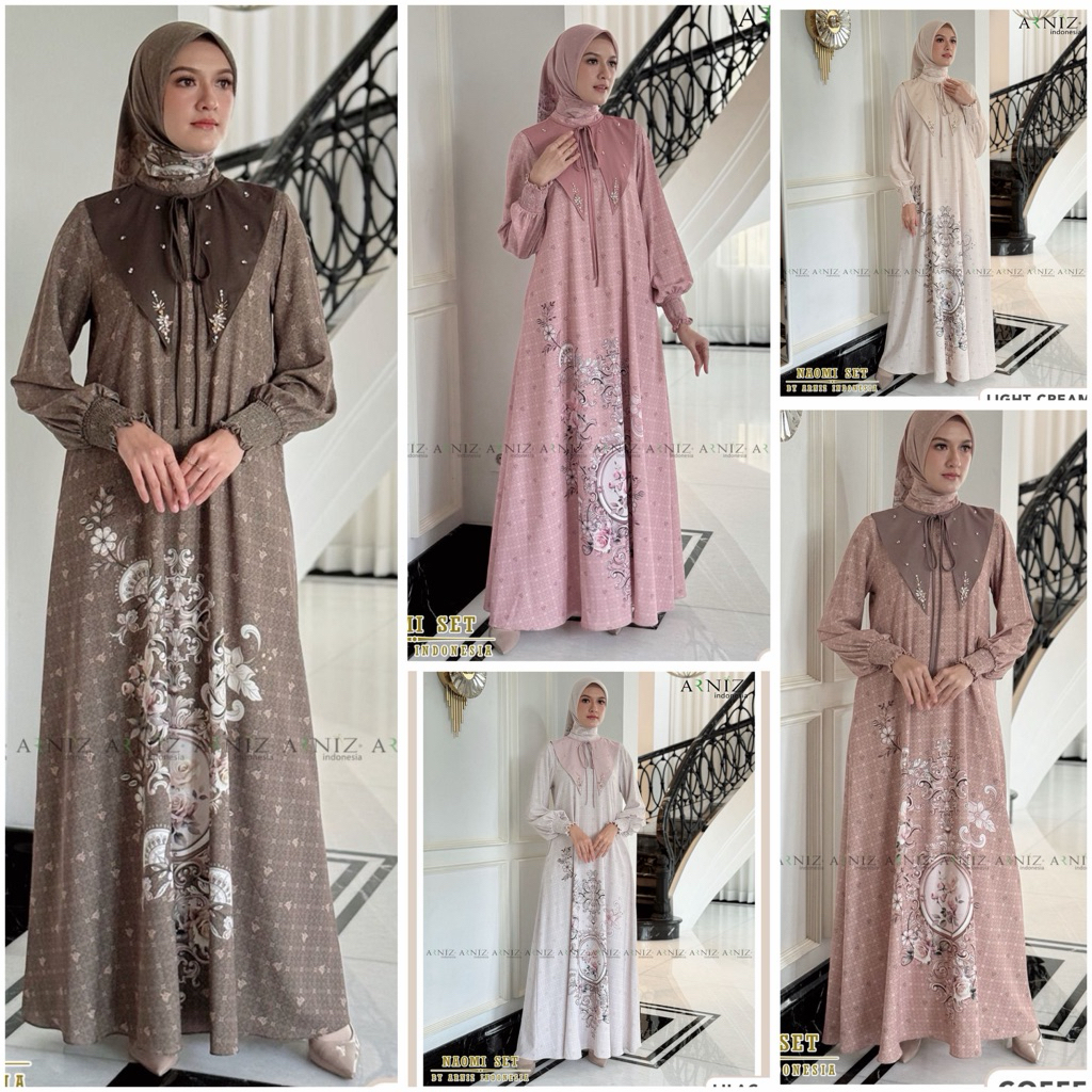 Naomi Set (Dress & Scrave) Arniz