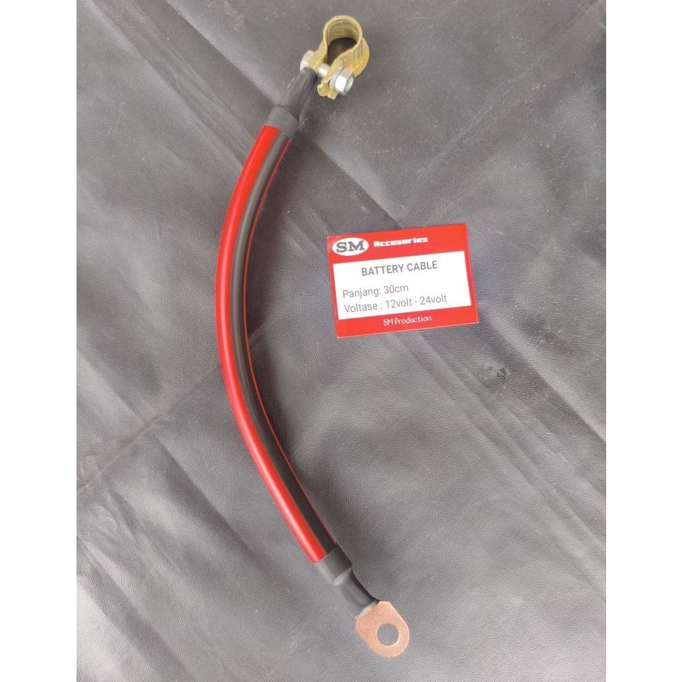 kabel aki mobil kabel masa 30cm