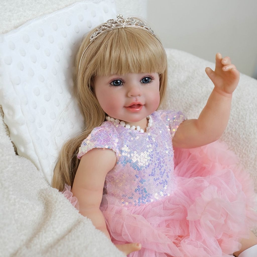 Ready Reborn FULL Silikon 55 cm Premium Sangat Cantik Original