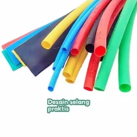 Isolasi bakar selongsong kabel bakar permeter 3,4,5,6mm