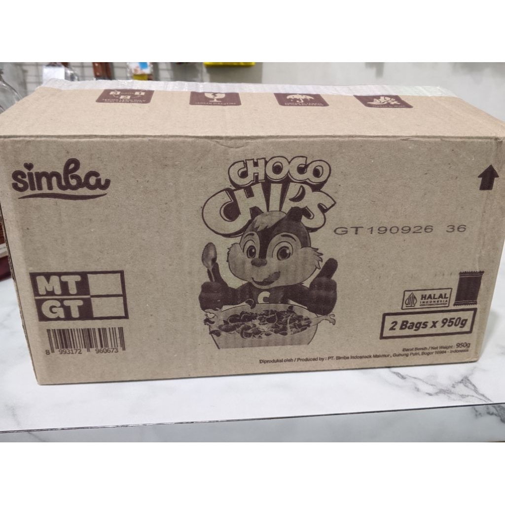 1KARTON COCO CRUNCH SIMBA 950GRAM ISI 2BALL / CHOCO CRUNCH SIMBA / KOKO KRUNCH