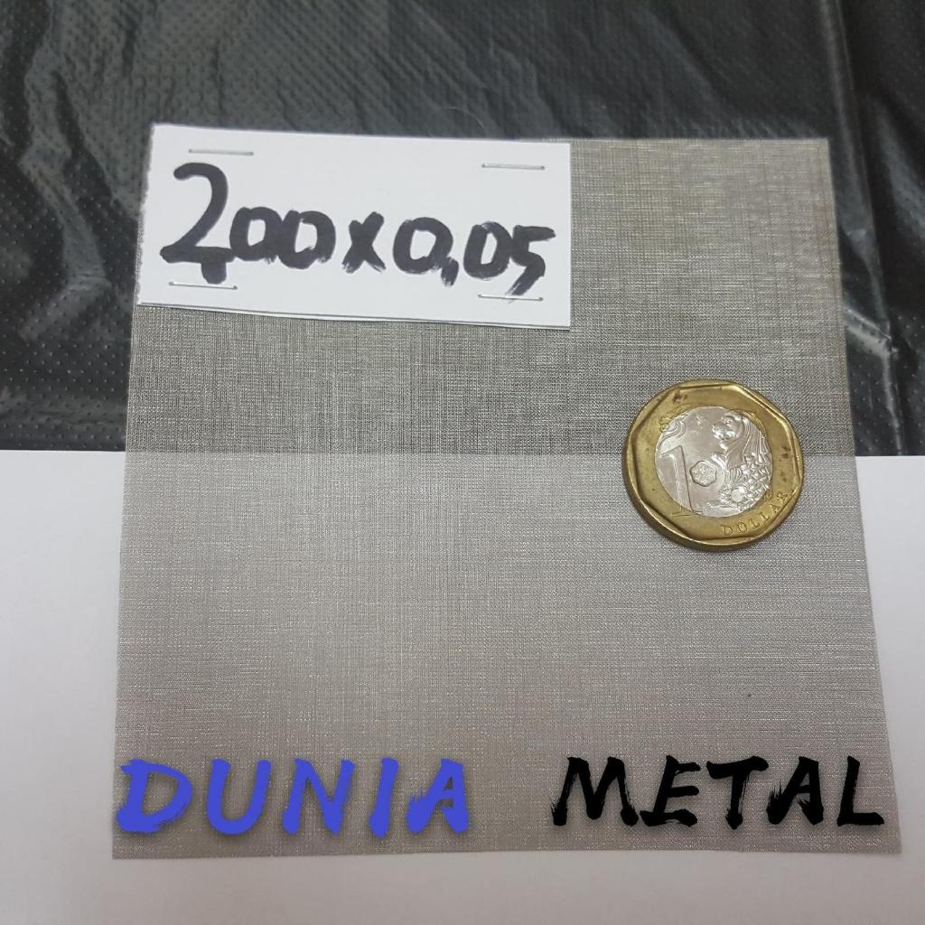Wire Mesh Stainless Steel 201 Mesh 200 X 0.05mm