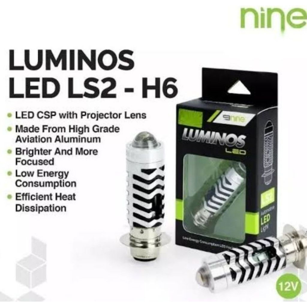LUMINOS LUXIMOX LED MINI PROJIE LS2 WHITE YELLOW H6 KAKI 1