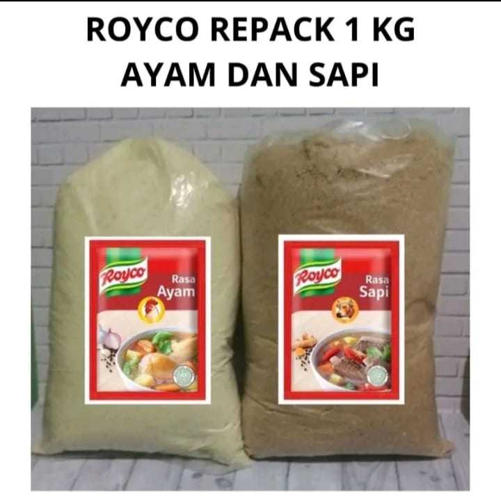 Royco Curah 2Kg - Penyedap Masakan Rasa Ayam & Sapi Kaldu Bubuk
